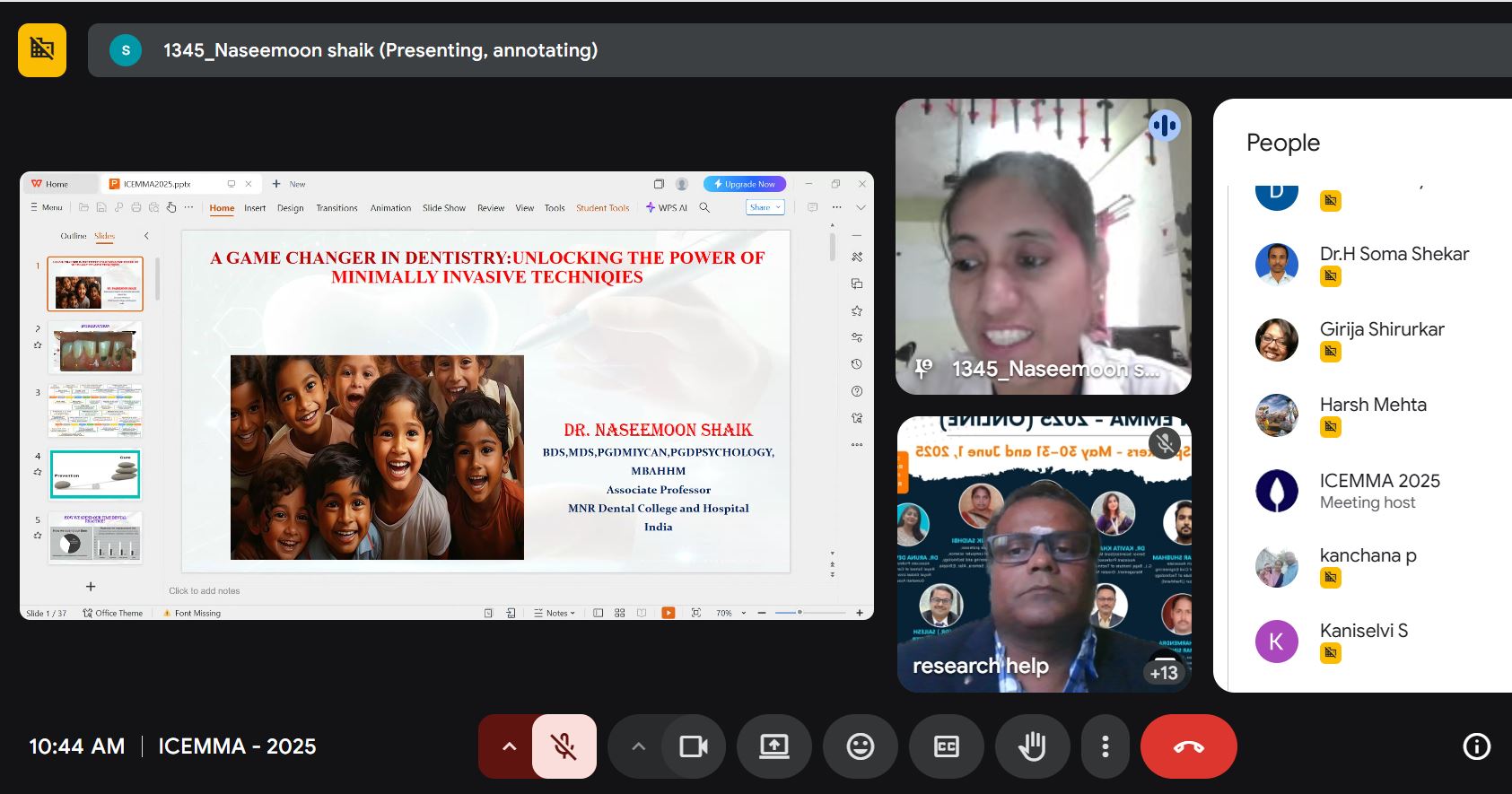 Google Meet Screenshot 10
