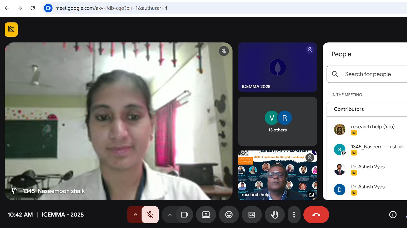 Google Meet Screenshot 11