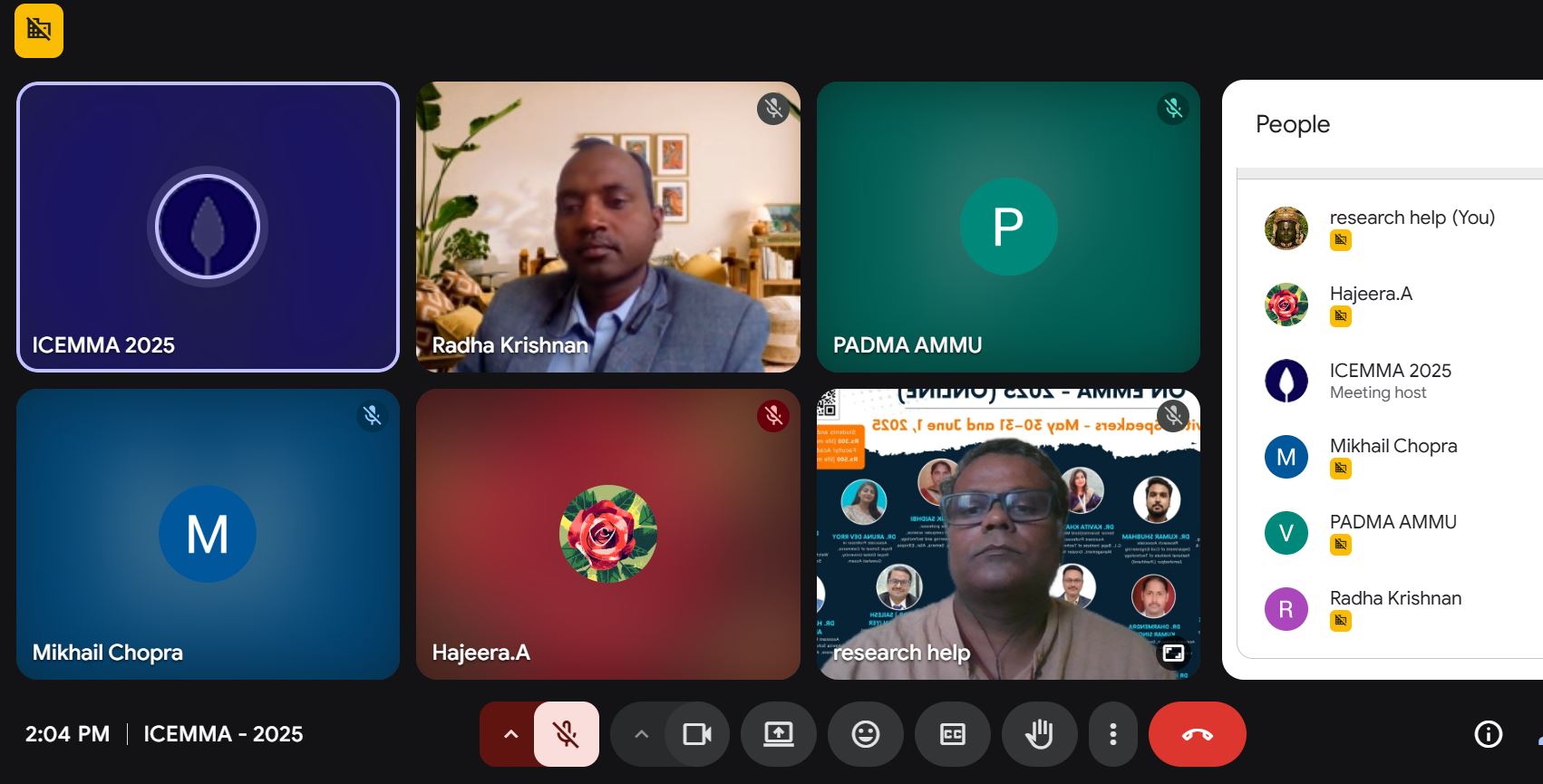 Google Meet Screenshot 3