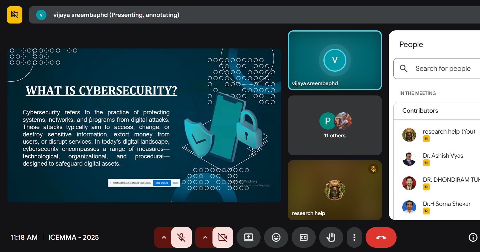 Google Meet Screenshot 4