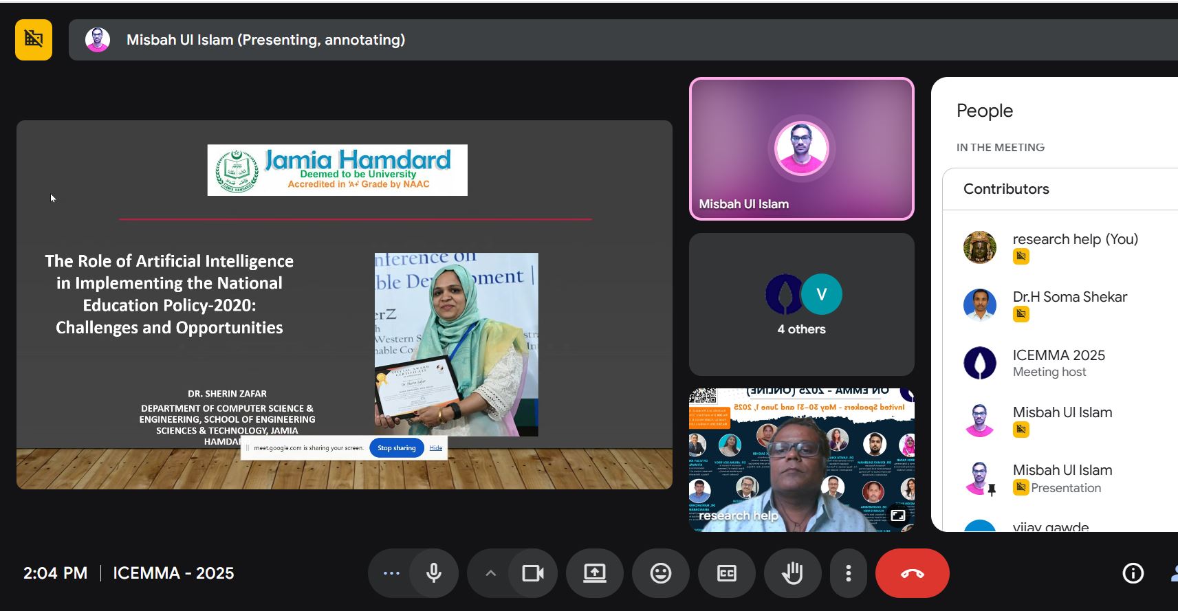 Google Meet Screenshot 6