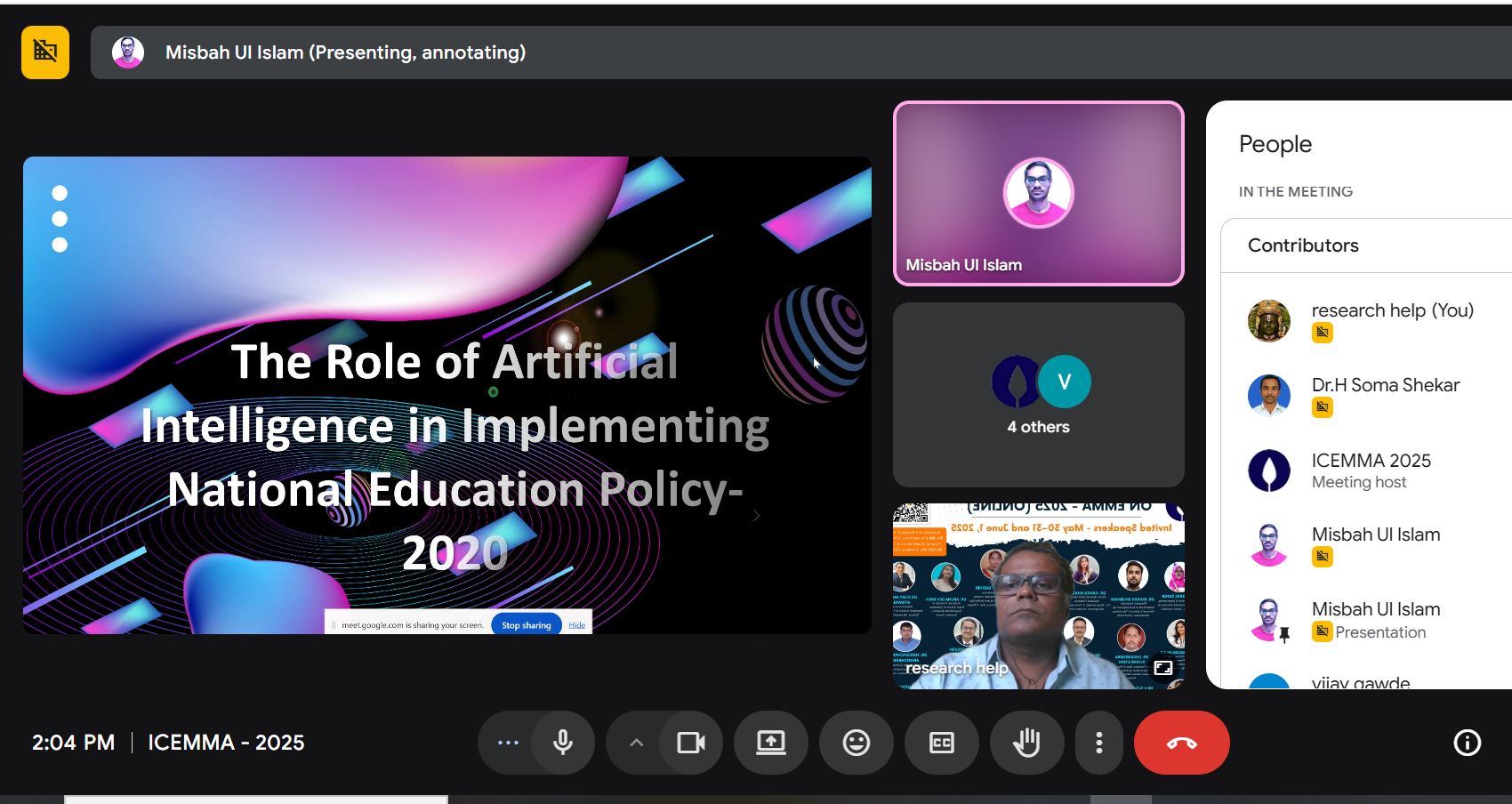 Google Meet Screenshot 7